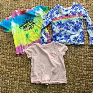 Blue Short Sleeve Tee Vibrant Design